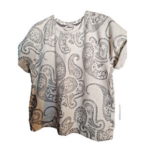 Abercrombie & Finch Women's Sport Pullover Top Floral Print size XLarge